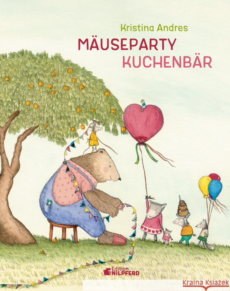 Mäuseparty - Kuchenbär! Andres, Kristina 9783707452969 G & G Verlagsgesellschaft - książka