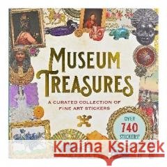 Museum Treasures Sticker Book (Over 740 Stickers!)  9781441346179 Peter Pauper Press - książka