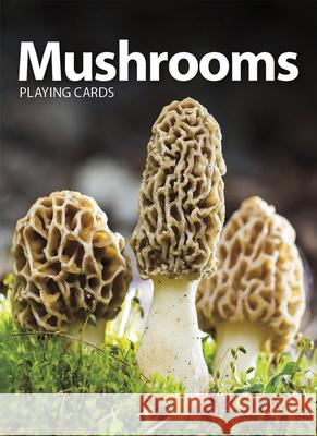 Mushrooms Playing Cards Adventure Publications 9781647550493 Adventure Publications - książka