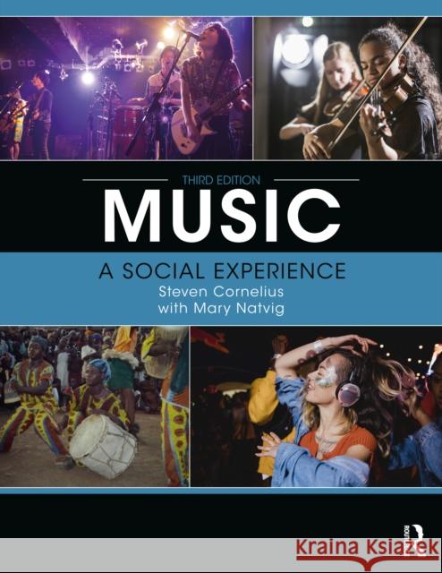 Music: A Social Experience Steven Cornelius Mary Natvig 9780367740337 Routledge - książka