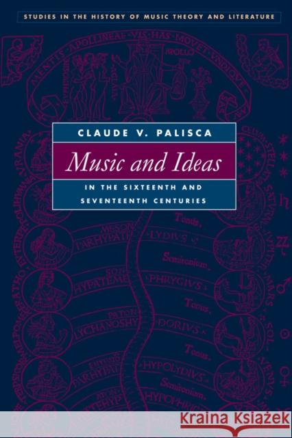 Music and Ideas in the Sixteenth and Seventeenth Centuries Claude V. Palisca Thomas J. Mathiesen 9780252082979 University of Illinois Press - książka