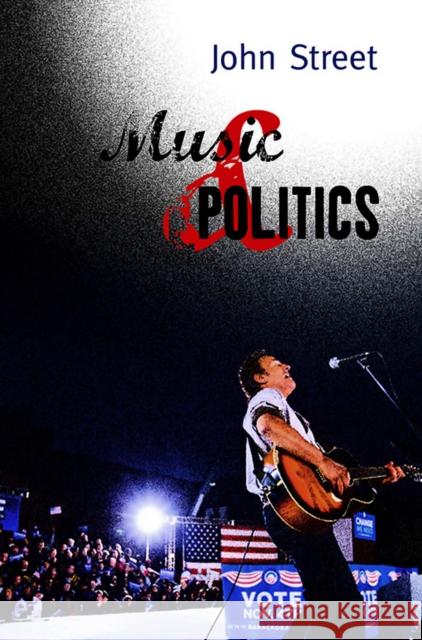 Music and Politics John Street 9780745635446  - książka