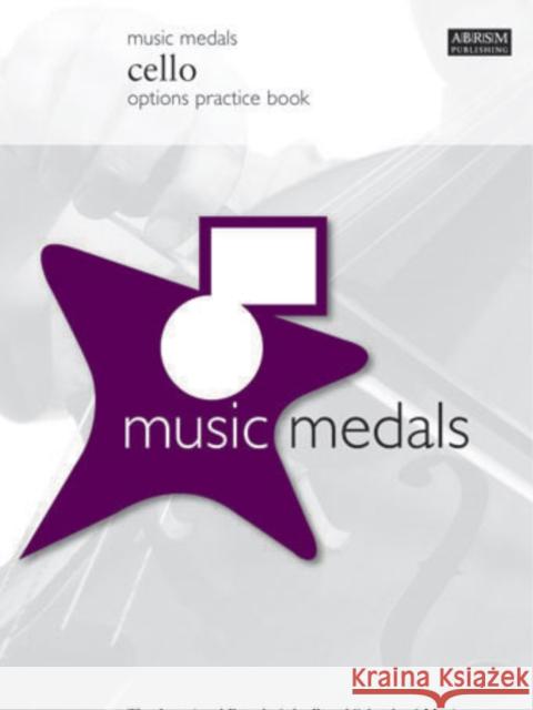 Music Medals Cello Options Practice Book  9781860965159 Associated Board of the Royal Schools of Musi - książka