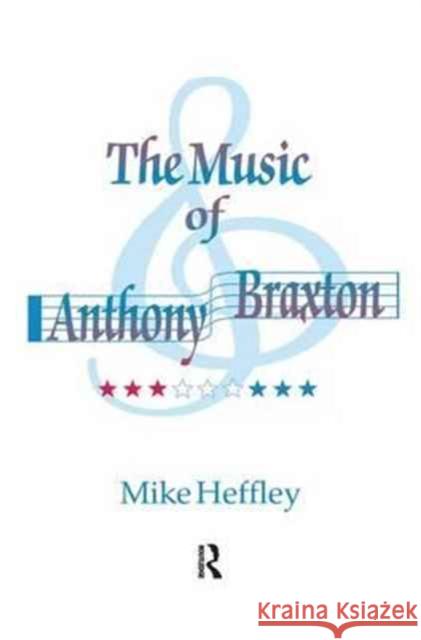 Music of Anthony Braxton Heffley 9781138152021 Routledge - książka