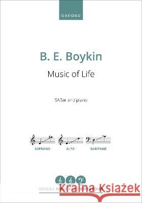 Music of Life B. E. Boykin   9780193561700 Oxford University Press - książka
