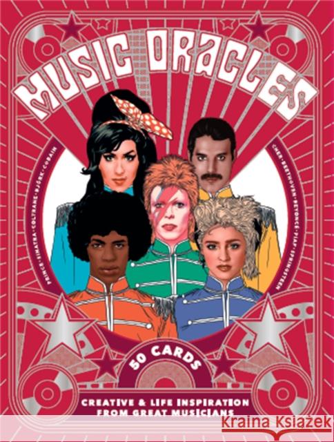 Music Oracles: Creative and Life Inspiration from 50 Musical Icons (Channel Your Oracle's Advice on Attitude, Lifestyle or Inspiratio Ellcock, Stephen 9781786274229 Laurence King - książka