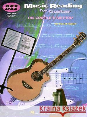 Music Reading for Guitar David Oakes 9780793581887 Hal Leonard Corporation - książka