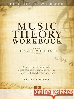 Music Theory Workbook Chris Bowman 9781476808529 Hal Leonard Corporation - książka