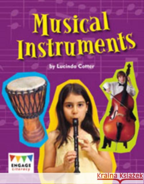 Musical Instruments Lucinda Cotter 9781406265118 Capstone Global Library Ltd - książka