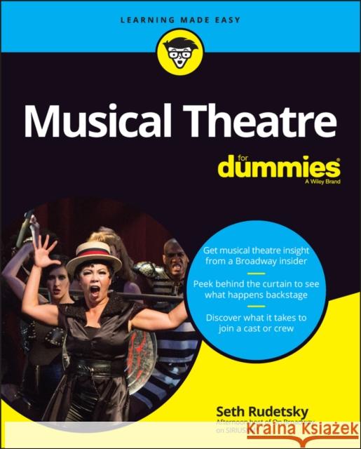 Musical Theatre For Dummies Seth Rudetsky 9781119889502 John Wiley & Sons Inc - książka