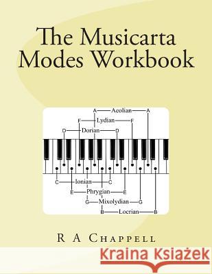 Musicarta Modes Workbook R. a. Chappell 9780620617796 Musicarta Publications - książka