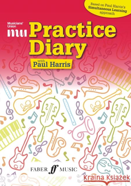 Musicians' Union Practice Diary HARRIS, PAUL 9780571597338  - książka
