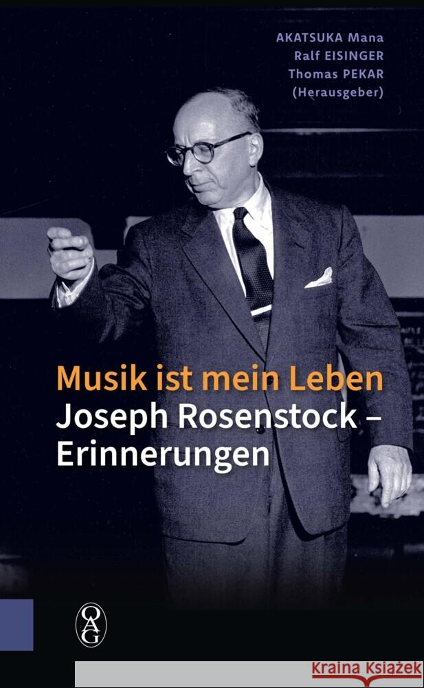 Musik ist mein Leben Rosenstock, Joseph 9783862056798 iudicium - książka