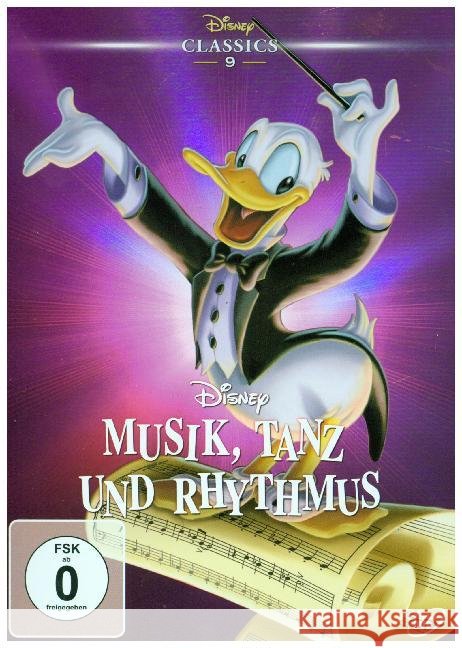 Musik, Tanz und Rhythmus, 1 DVD  8717418517144 Walt Disney Studios Home Entertainment - książka