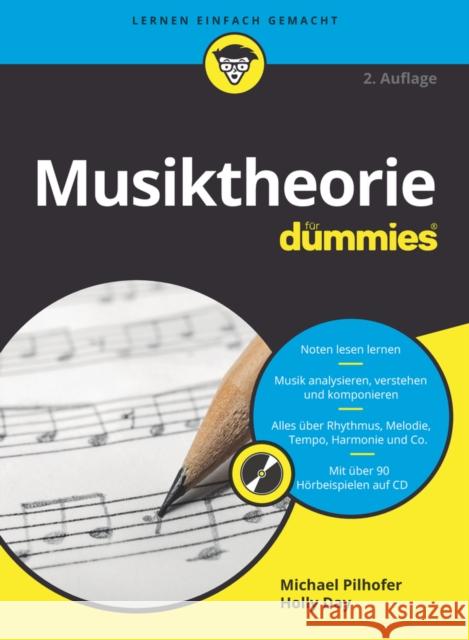 Musiktheorie f&uuml;r Dummies Michael Pilhofer, Holly Day 9783527717651  - książka