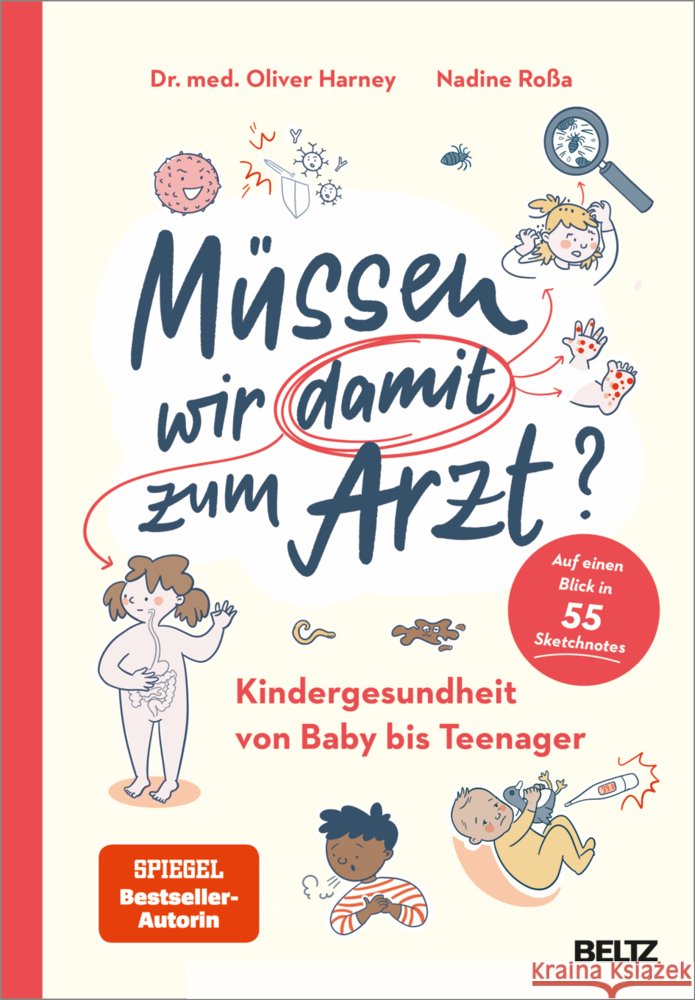 Müssen wir damit zum Arzt? Harney, Dr. med. Oliver, Roßa, Nadine 9783407868145 Beltz - książka