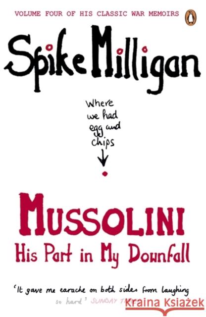 Mussolini: His Part in My Downfall Spike Milligan 9780241958124  - książka