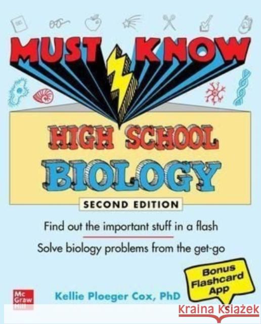 Must Know High School Biology, Second Edition Kellie Ploeger Cox 9781264285792 McGraw-Hill Education - książka