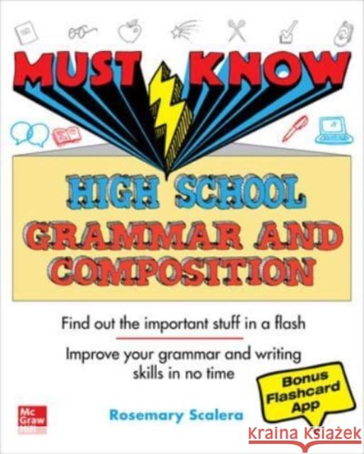 Must Know High School Grammar and Composition Rosemary Scalera 9781265369620 McGraw-Hill Education - książka