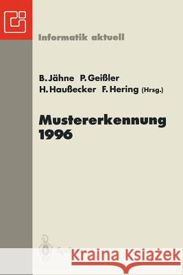 Mustererkennung 1996: 18. Dagm-Symposium Heidelberg, 11.-13. September 1996 Jähne, Bernd 9783540615859 Springer - książka