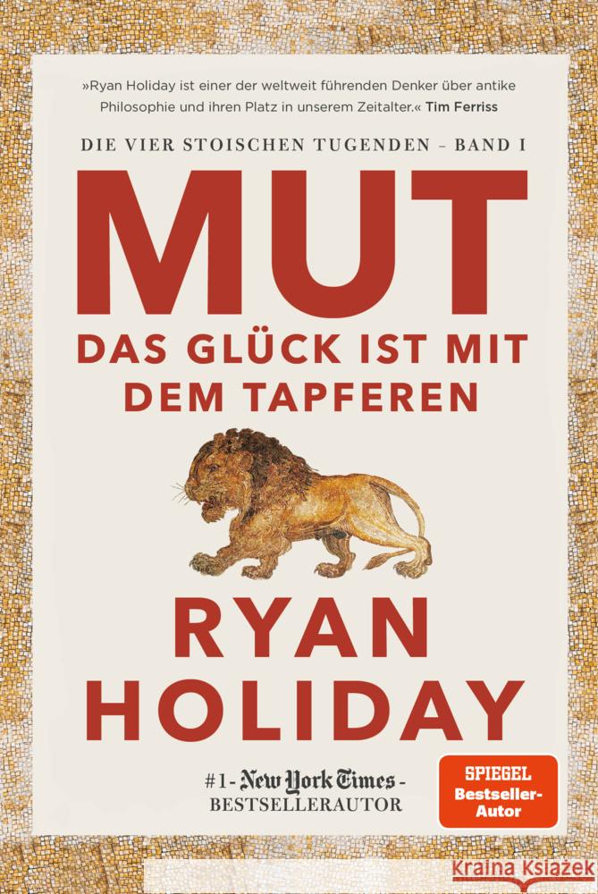 Mut - Das Glück ist mit dem Tapferen Holiday, Ryan 9783959724883 FinanzBuch Verlag - książka