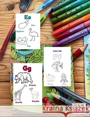 My ABC Coloring Booklet Natali Dumna 9782487734104 Coloring Book - książka