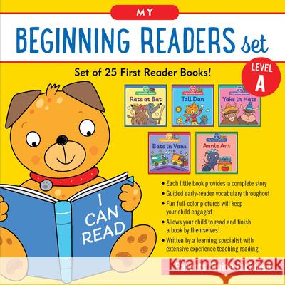 My Beginning Reader Set (25 Book Set): Level 1 Ruth Wolff 9781441339539 Peter Pauper Press Inc. - książka