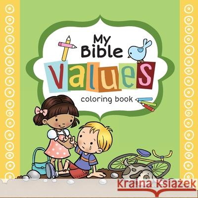 My Bible Values Coloring Book Agnes De Bezenac, Agnes De Bezenac 9781634743075 Icharacter Limited - książka