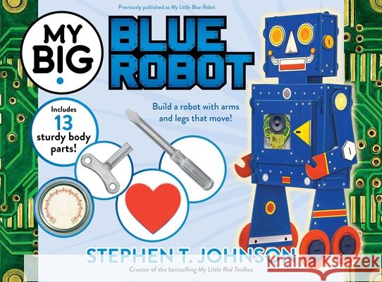 My Big Blue Robot Stephen T. Johnson Stephen T. Johnson 9781665918404 Simon & Schuster/Paula Wiseman Books - książka