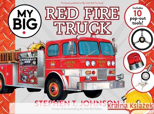 My Big Red Fire Truck Stephen T. Johnson Stephen T. Johnson 9781665918381 Simon & Schuster/Paula Wiseman Books - książka