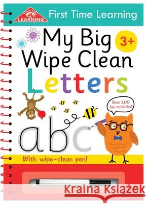 My Big Wipe Clean Letters: Over 200 Fun Activities Igloobooks 9781786707246 Igloo Books - książka