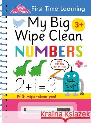 My Big Wipe Clean Numbers Igloobooks 9781786707253 Igloo Books - książka