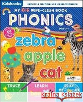 My Big Wipe-Clean Phonics Kidsbooks 9781638540281 Kidsbooks LLC - książka