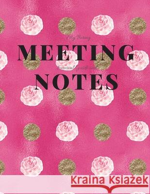 My Boring Meeting Survival Guide and Notes: 8.5x11 Meeting Notebook and Puzzle Book Gadfly Books 9781086200140 Independently Published - książka