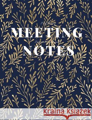 My Boring Meeting Survival Guide and Notes: 8.5x11 Meeting Notebook and Puzzle Book Gadfly Books 9781086200157 Independently Published - książka