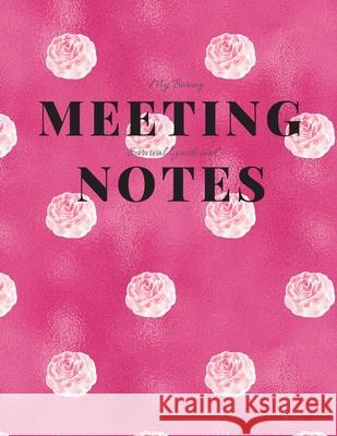 My Boring Meeting Survival Guide and Notes: 8.5x11 Meeting Notebook and Puzzle Book Gadfly Books 9781086203264 Independently Published - książka