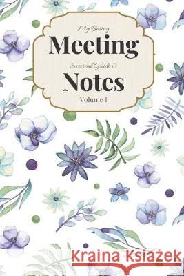 My Boring Meeting Survival Guide & Notes Volume I: 6x9 Meeting Notebook and Puzzle Book Gadfly Books 9781089950974 Independently Published - książka