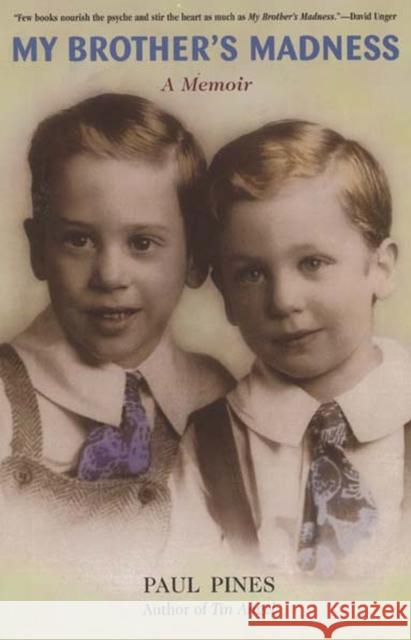 My Brother's Madness Paul Pines 9781931896344 Curbstone Press - książka