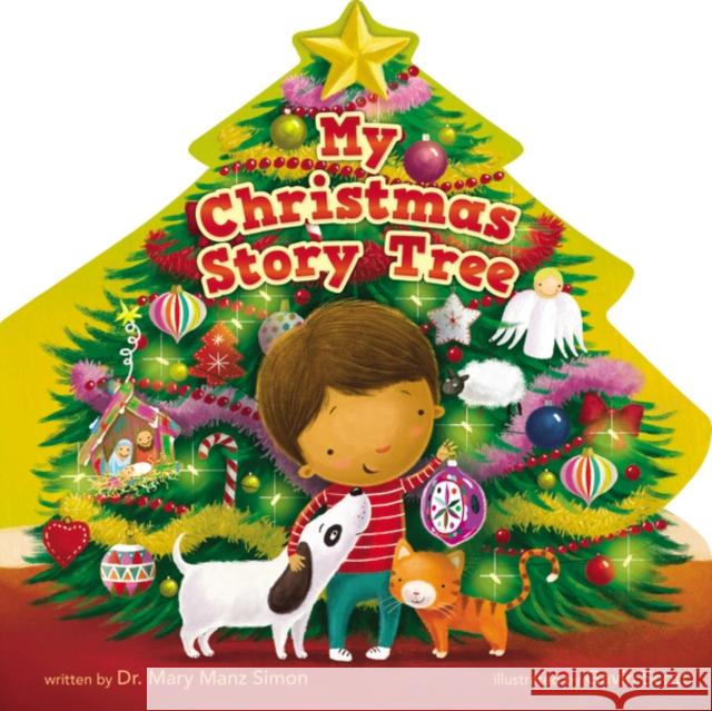 My Christmas Story Tree Mary Manz Simon Gavin Scott 9780310761259 Zonderkidz - książka