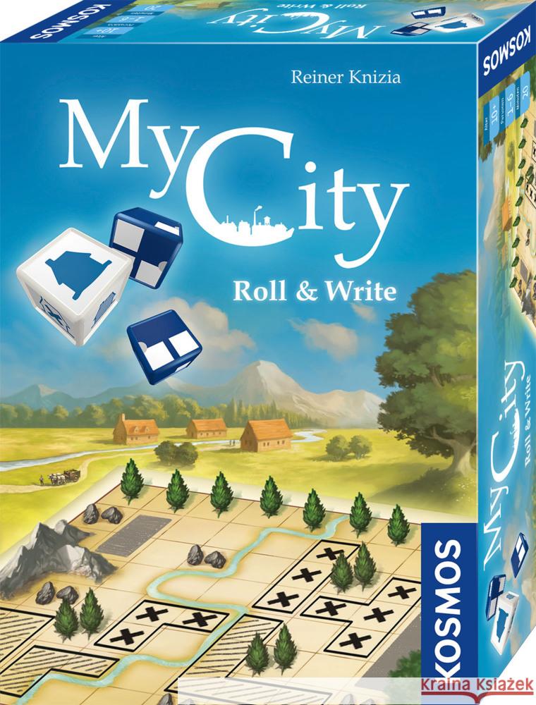 My City Roll & Write Knizia, Reiner 4002051682385 Kosmos Spiele - książka