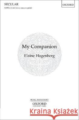 My Companion Elaine Hagenberg   9780193527515 Oxford University Press - książka