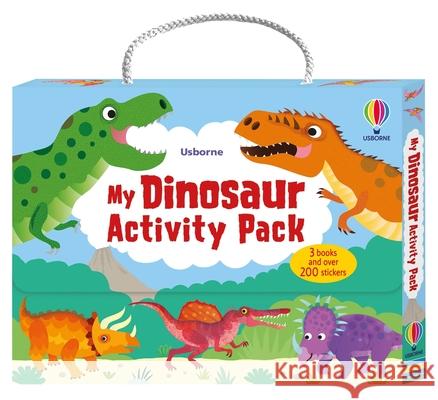 My Dinosaur Activity Pack Various 9781836050322 Usborne Books - książka