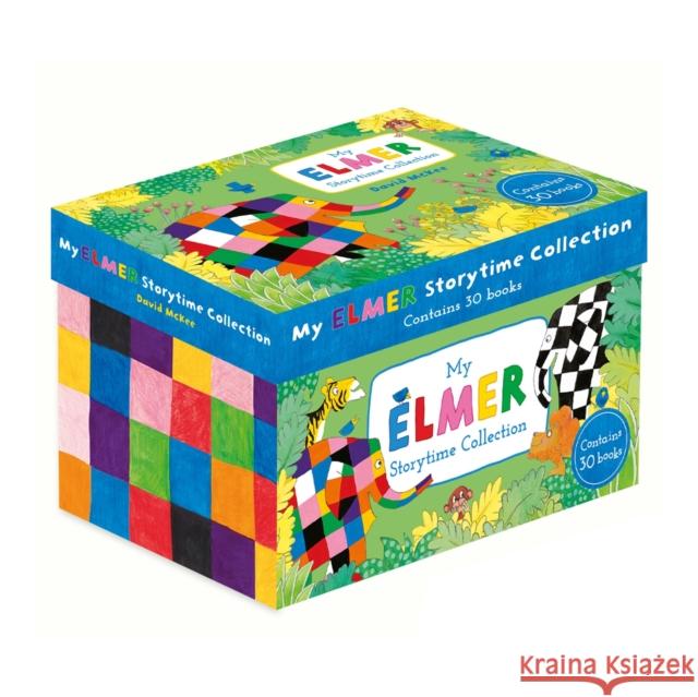 My Elmer Storytime Collection: Box set containing 30 books David McKee 9781839136924 Andersen Press Ltd - książka