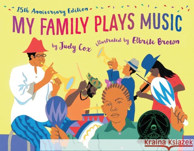 My Family Plays Music Cox, Judy 9780823440399 Holiday House - książka