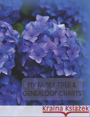 My Family Tree & Genealogy Charts Lynette Cullen 9781790655489 Independently Published - książka