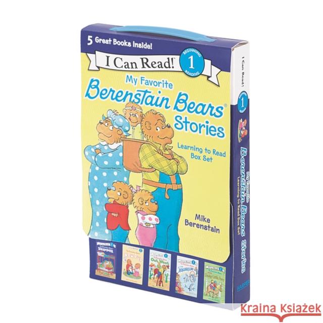 My Favorite Berenstain Bears Stories: Learning to Read Box Set Mike Berenstain Mike Berenstain 9780062654595 HarperCollins - książka