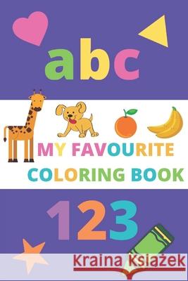 My Favourite Coloring Book Geralone Cadet, Gabriel J J Woodside 9798514037827 Independently Published - książka