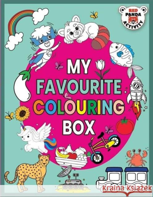 My Favourite Colouring Book Box Red Panda 9789360454777 Westland Publications Limited - książka