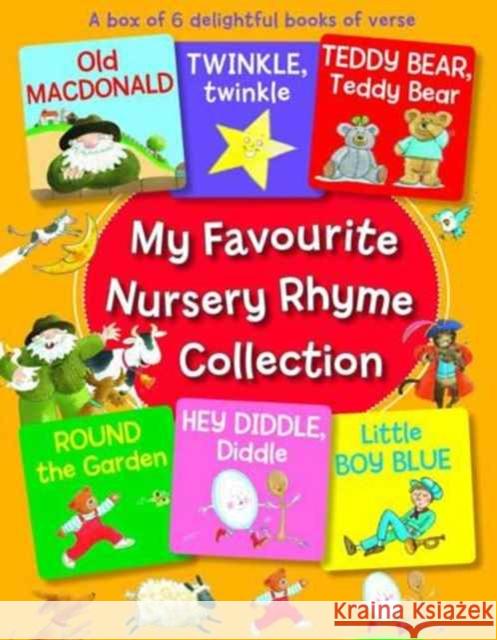 My Favourite Nursery Rhyme Collection: A Box of 6 Delightful Books of Verse  9781861477408 Anness Publishing - książka