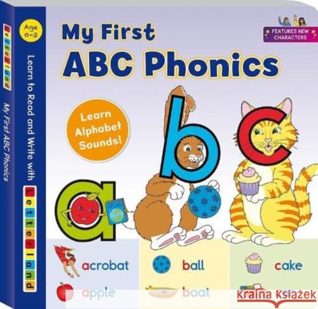 My First ABC Phonics Lisa Holt 9781782488507 Letterland International - książka